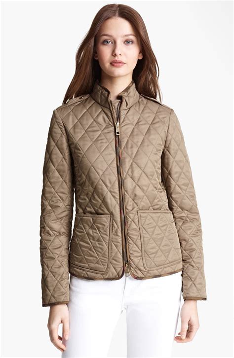 women's burberry brit zipper jacket ivy|Burberry cashmere cape jacket.